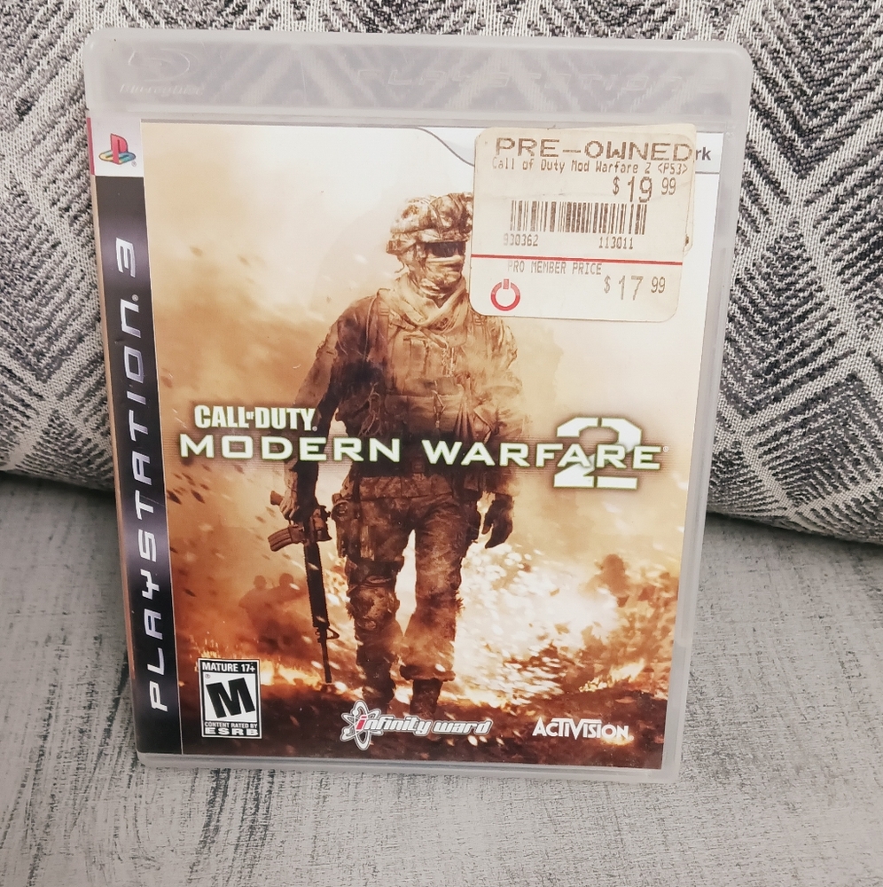 Source Unknown Black Video Game Call of Duty Modern Warfare 2